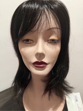 Estetica Design 0913 (Mono Wiglet 413-MP) Synthetic Top Hair Piece in R:1B